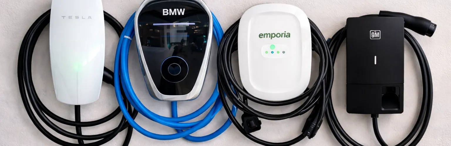 EV chargers and Auto Charge Pros installation message