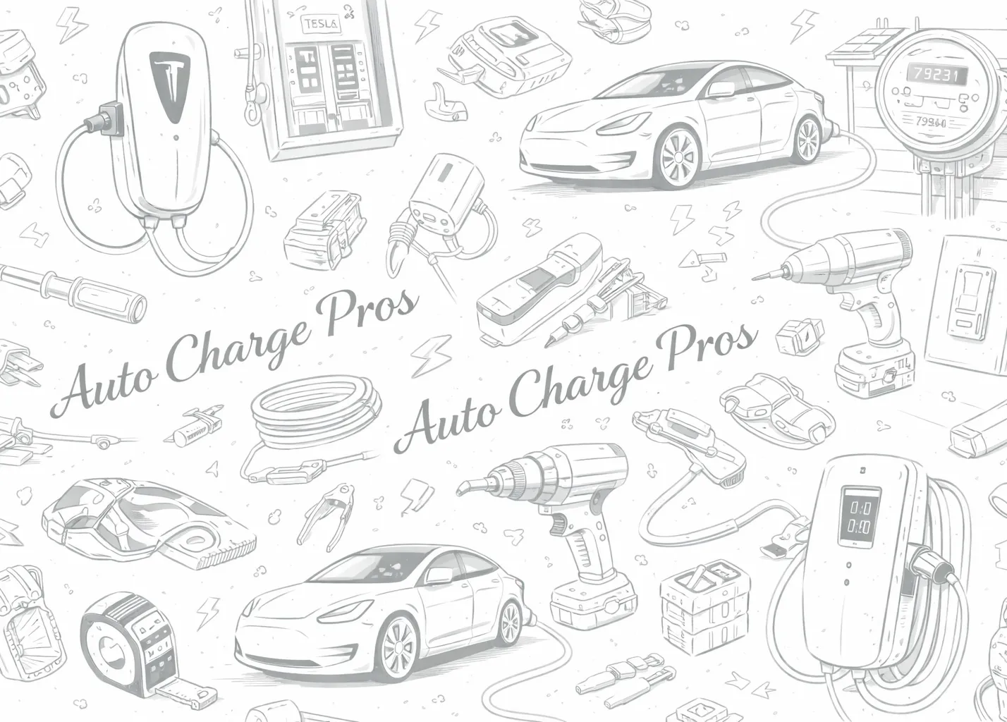 Electrical panel wiring and EV charging equipment